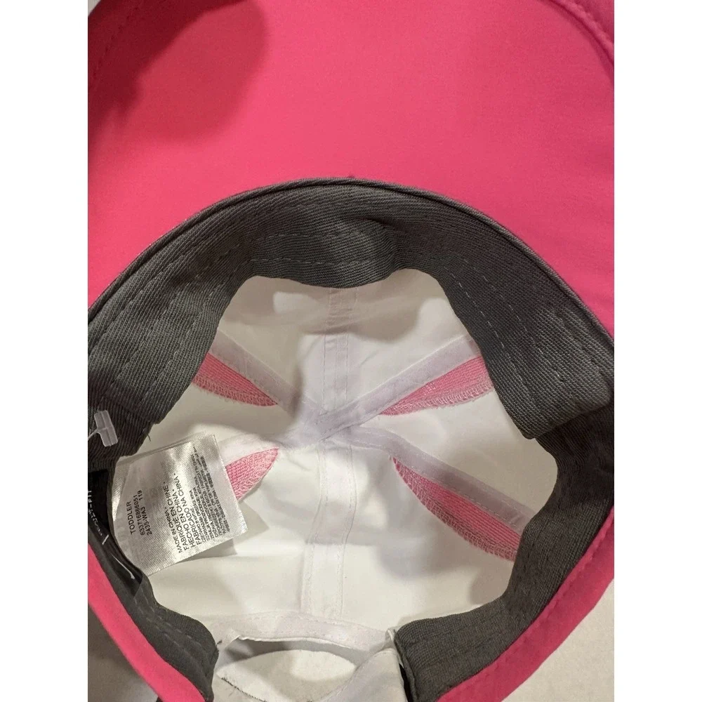 Nike Featherlight Dri Fit Toddler Hat Cap Pink White Light Weight